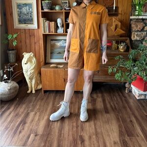 RedSky Clothing Festival Boiler Romper M